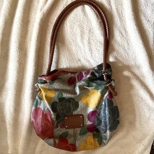 💐👜 RELIC Rose Purse HOBO SHOULDER BAG 👜💐